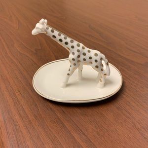 Anthropologie Polka Dot Giraffe Jewelry Holder